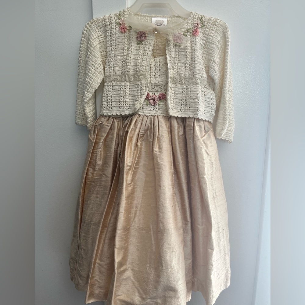 Victoria Kids Sweater/Dress Set